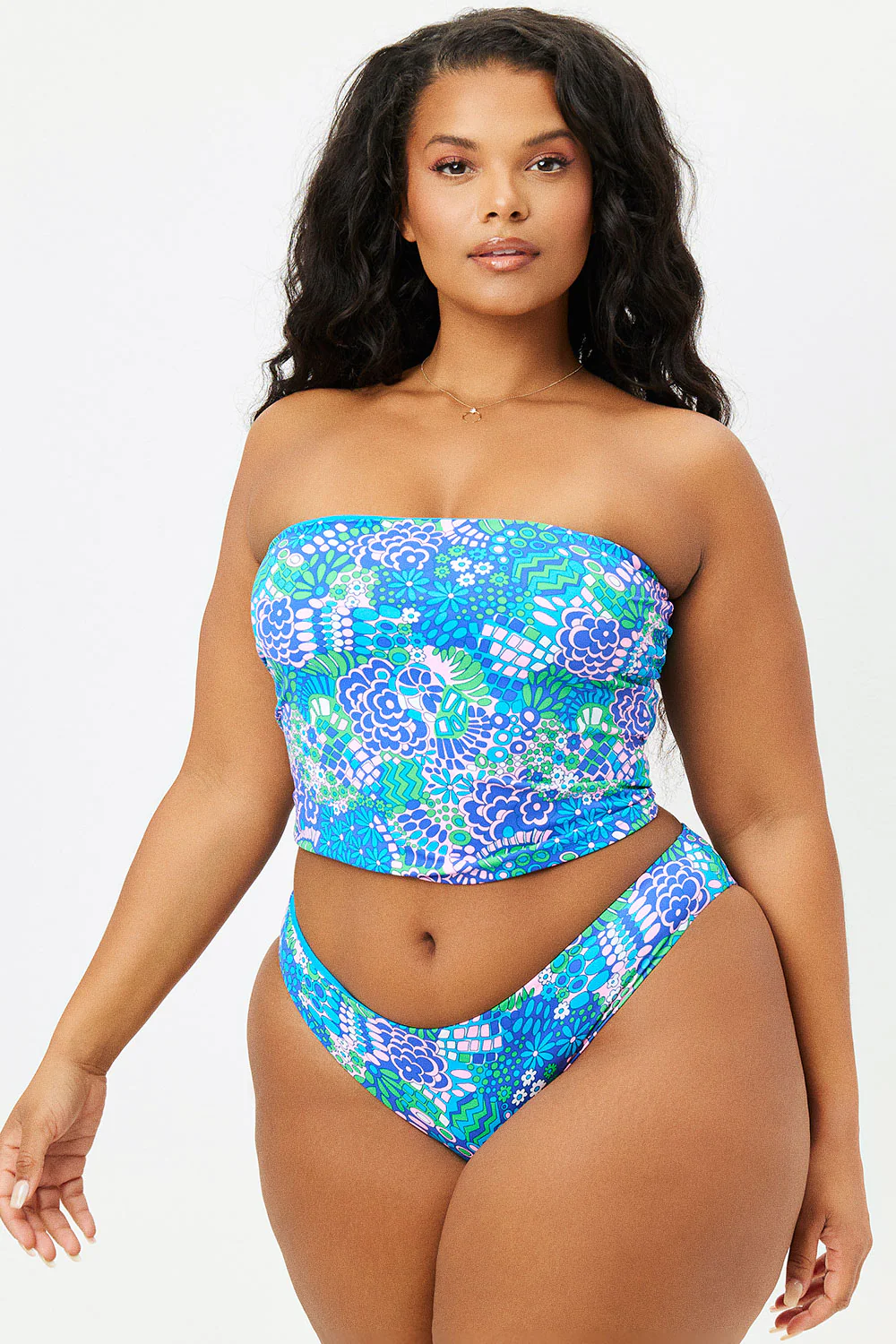 Peace Strapless Bikini Top - Good Vibes - Image 2