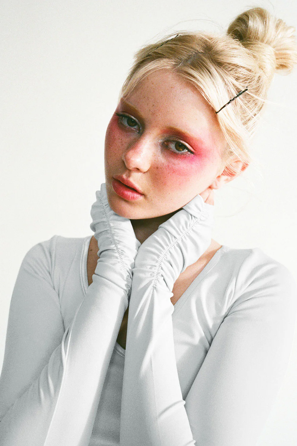 Plié Long Sleeve Top - Icy Gray - Image 5