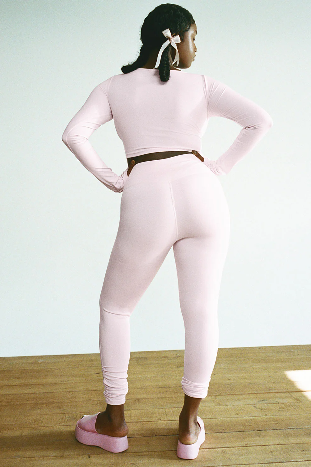 Pointe High Waist Legging - Icy Pink - Image 4