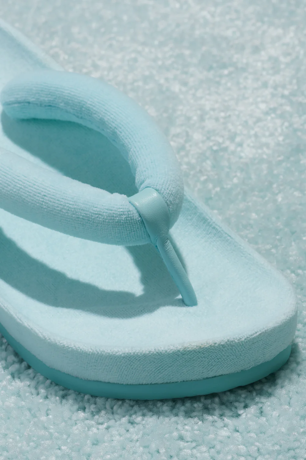 Puffer Padded Flip Flop - Baby Blue - Image 5