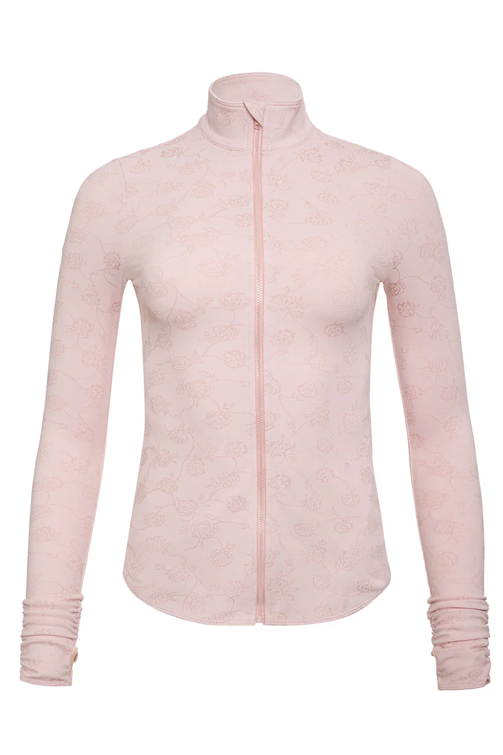 Renee Zip Up Jacket - Pink Petals - Image 7