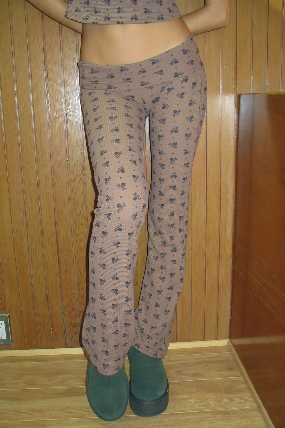 Serena Waffle High Waist Legging - Lullaby - Image 2