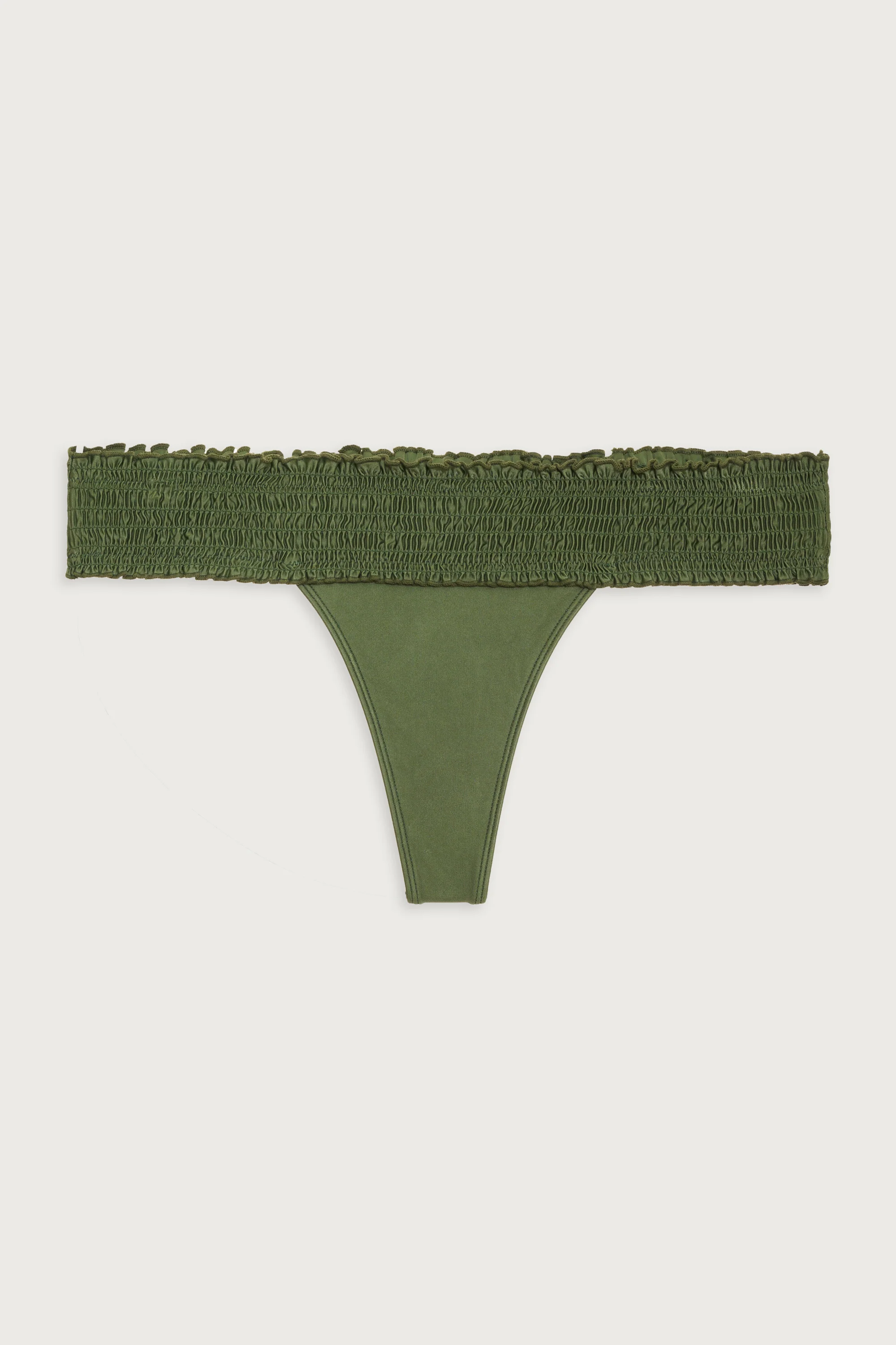 Sofia Shine Micro Bikini Bottom - Sea Moss - Image 3