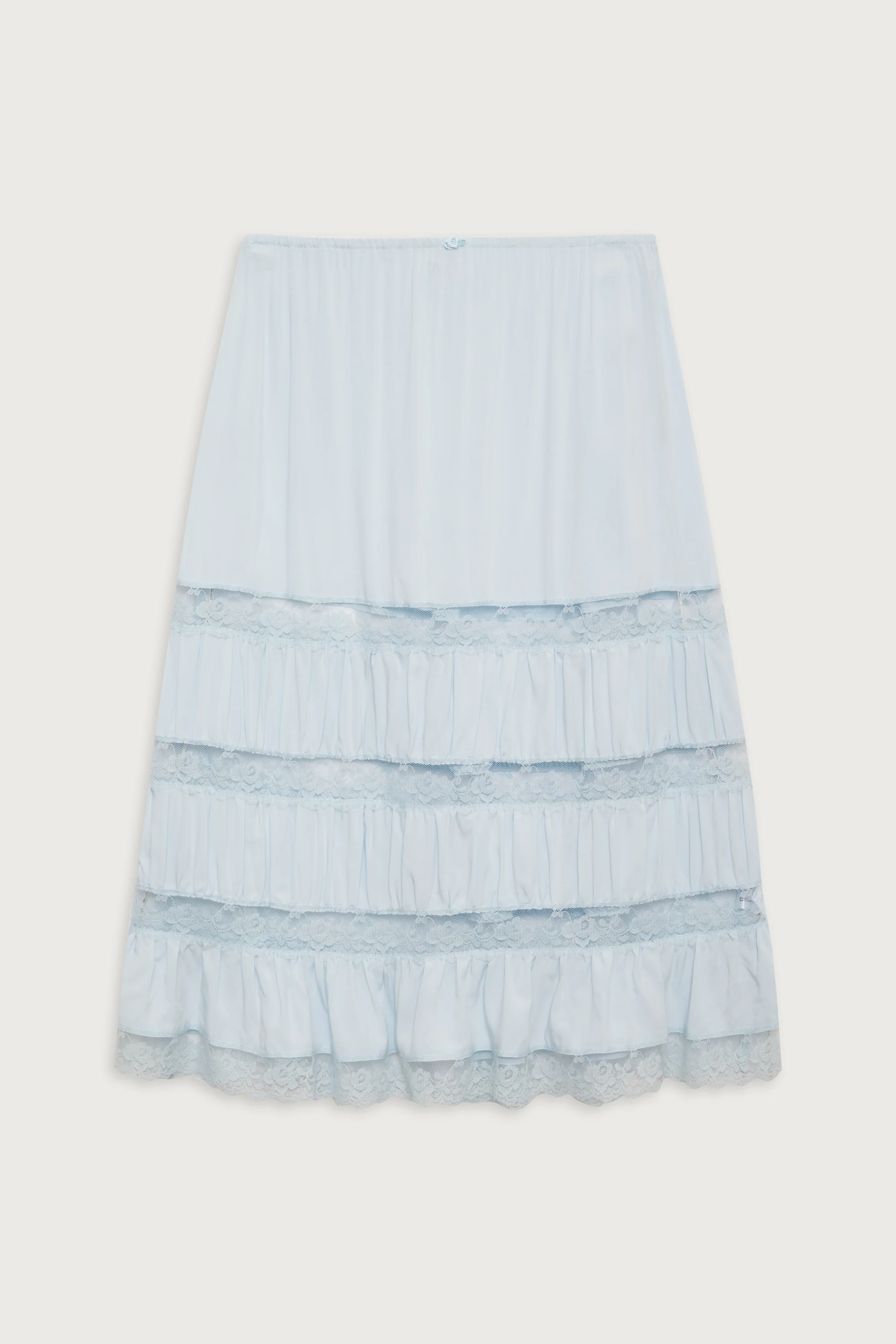 Solstice Midi Skirt - Blue Porcelain - Image 3