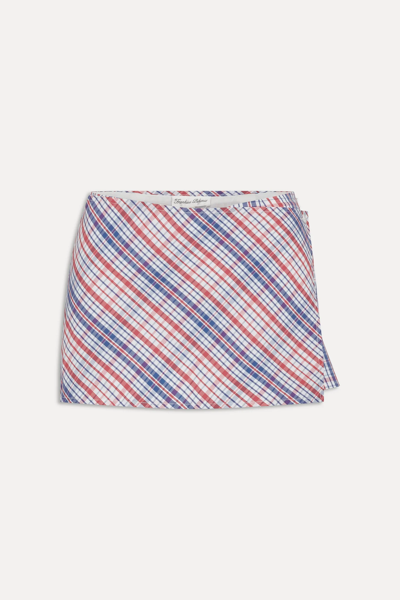 Sterling Cotton Mini Skort - Americana Plaid - Image 3