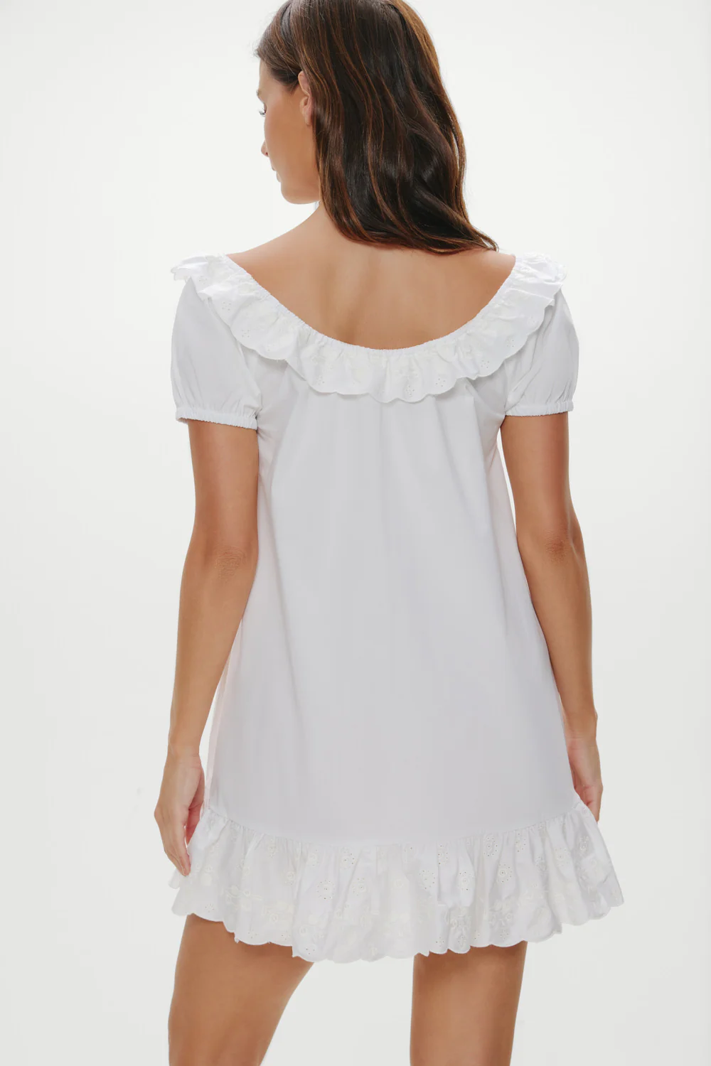 Sunday Morning Cotton Babydoll Dress - Angel's Meadow - Image 4
