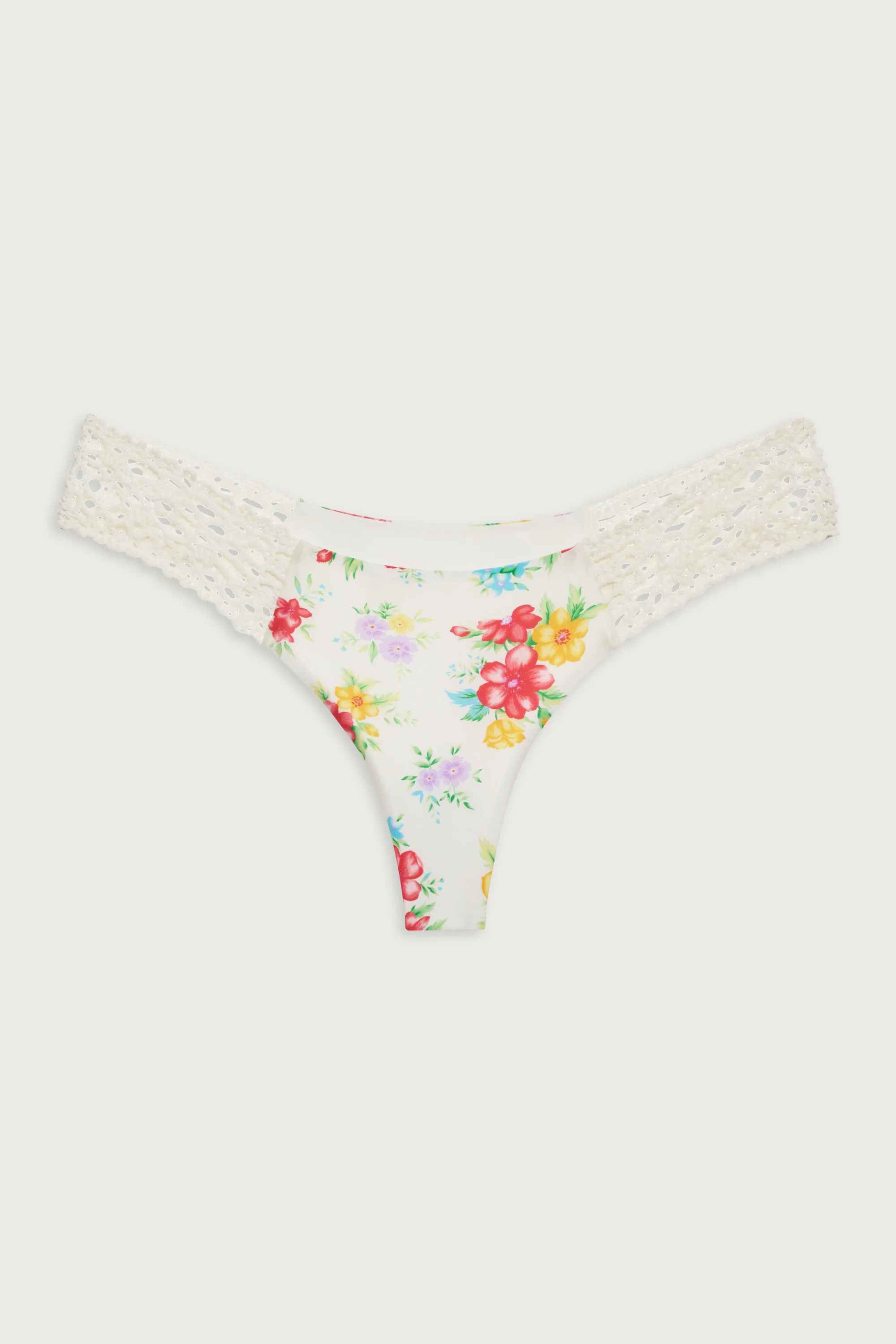Tanner Shine Cheeky Bikini Bottom - Sweet Hibiscus - Image 3