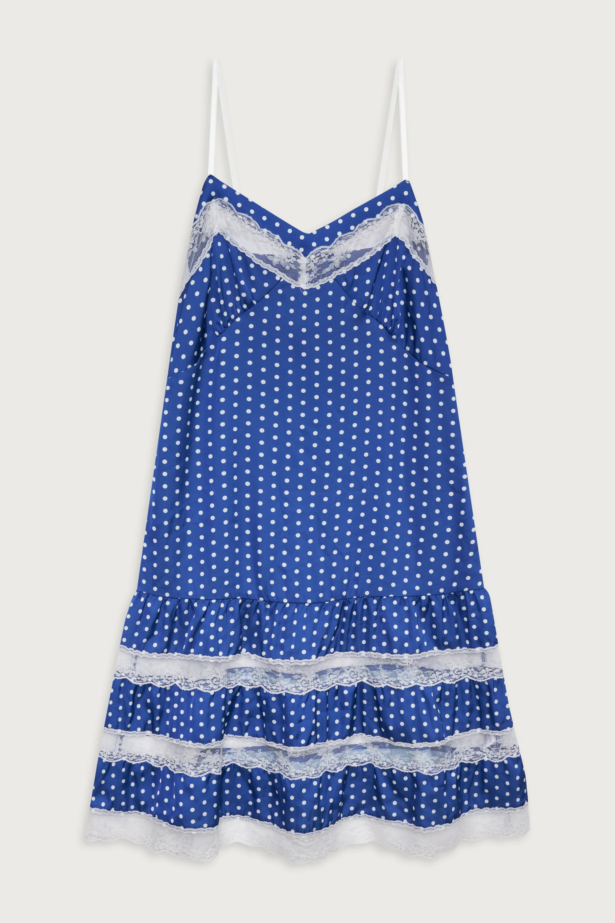 Tennessee Satin Midi Dress - Sailor Dot - Image 3