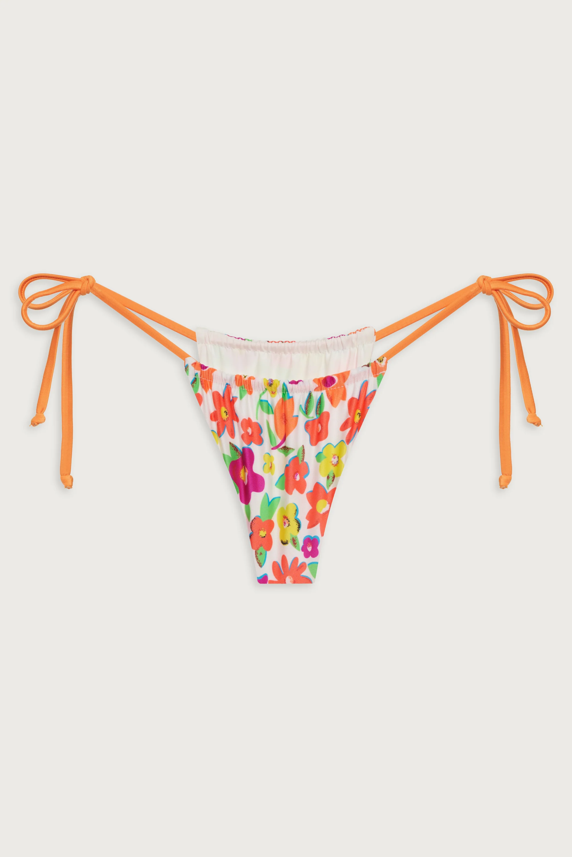 Tia Shine Skimpy Bikini Bottom - French Flowers - Image 3