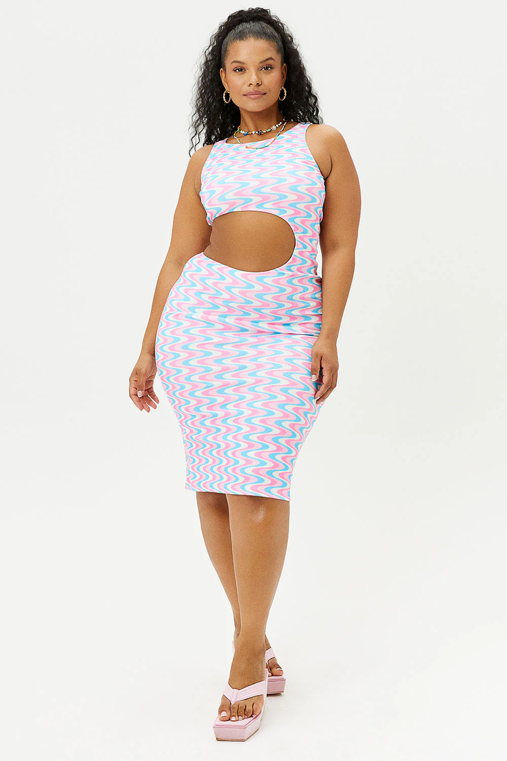 Twelve Terry Dress - Sister Swirl - Image 3