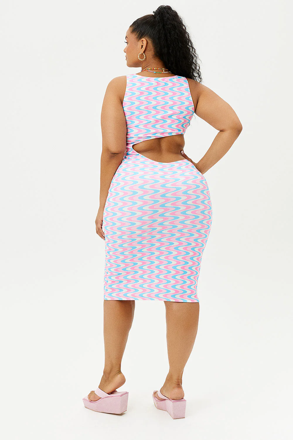 Twelve Terry Dress - Sister Swirl - Image 4