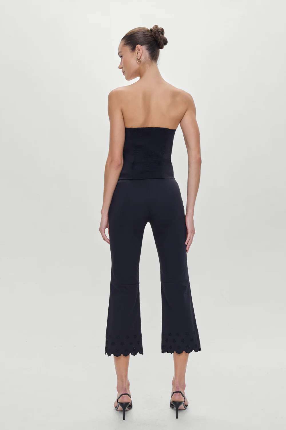 Twilight Embroidered Corset Top - Black - Image 4