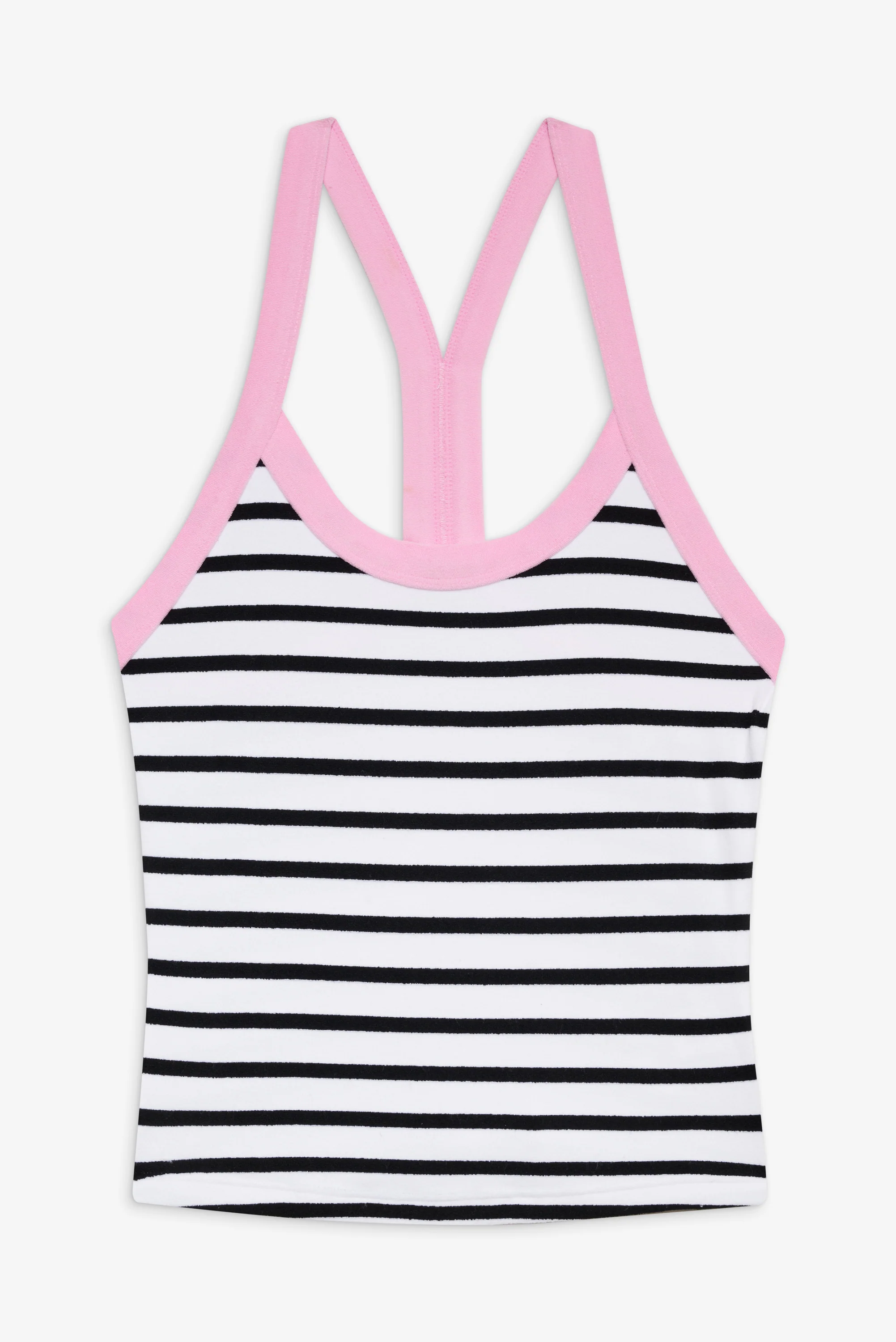 Velma Racerback Tank Top - Vintage Stripe - Image 3