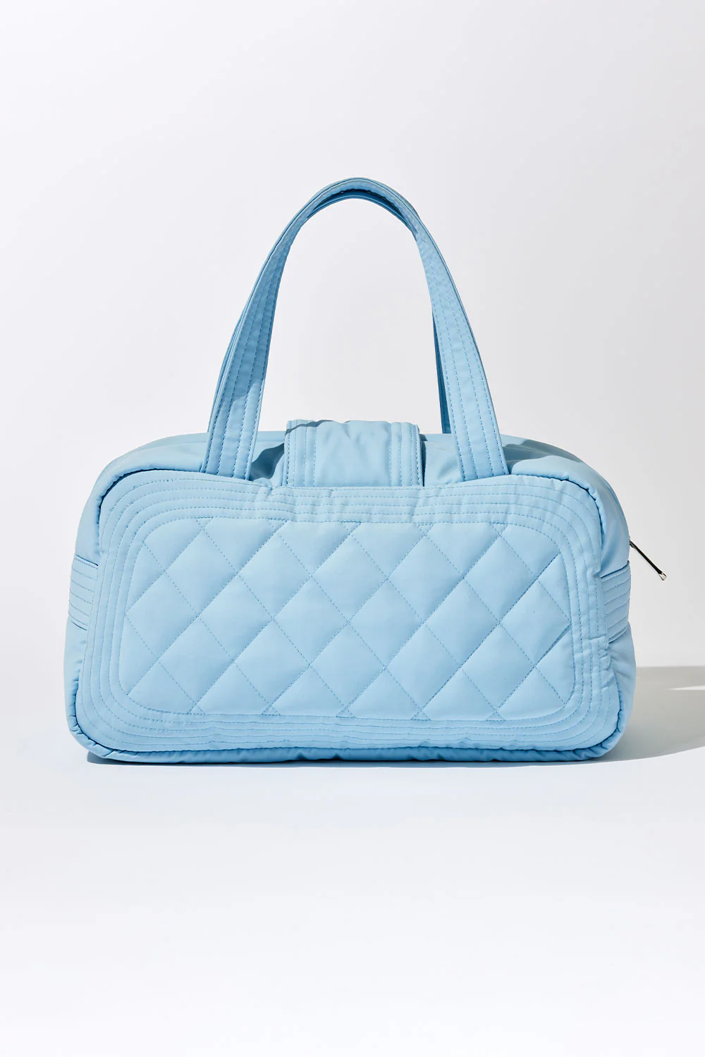 Venus Quilted Bag - Baby Blue - Image 4