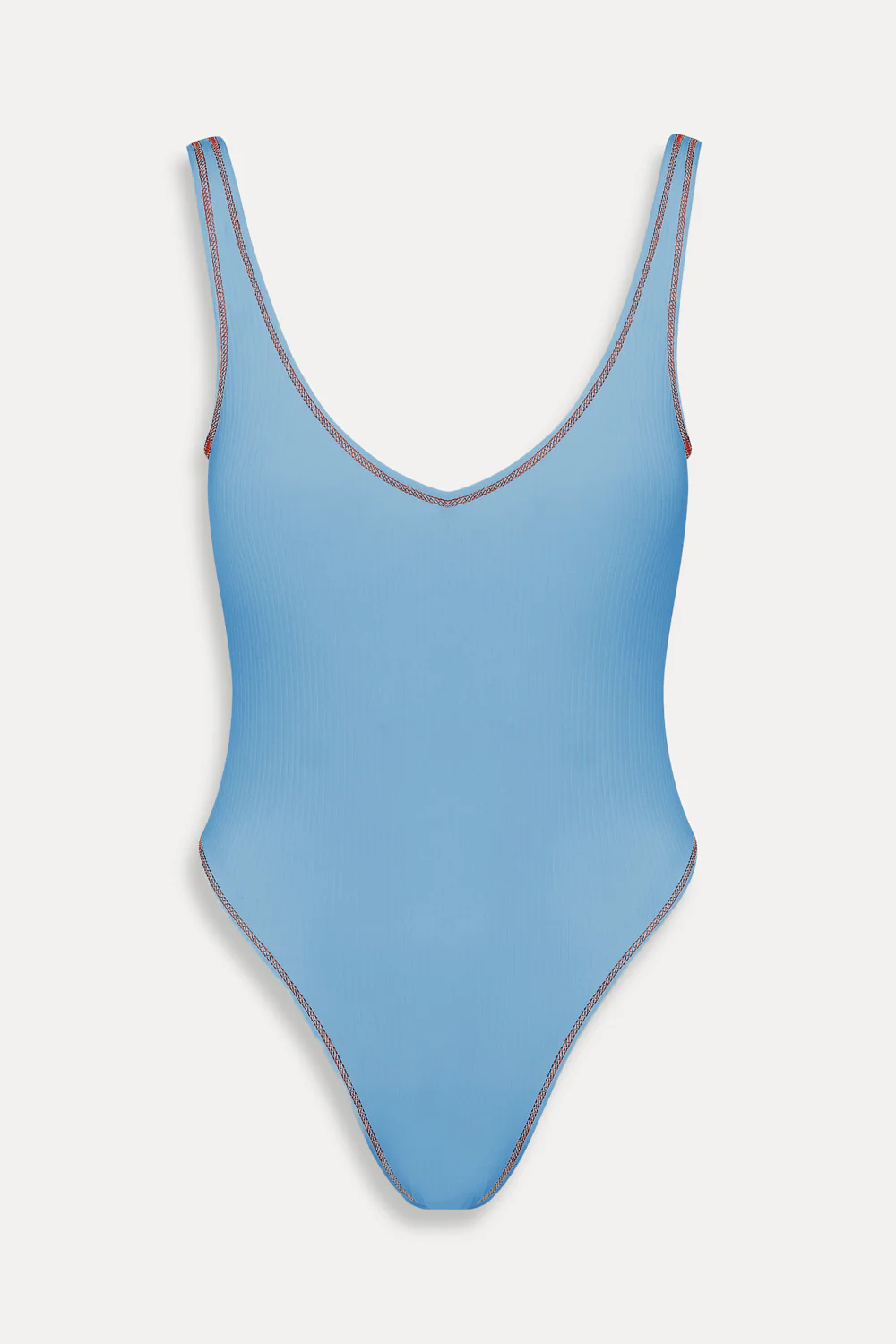 Verona High Cut One Piece Swimsuit - Capri Sky - Image 3