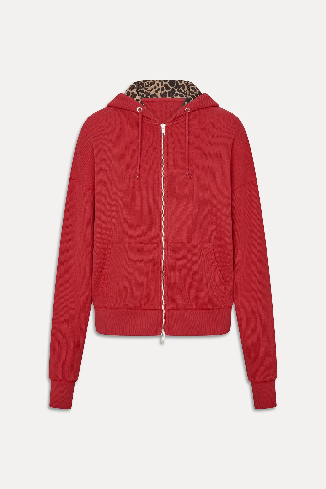 Weekend Zip Up Hoodie - Strawberry Red - Image 3