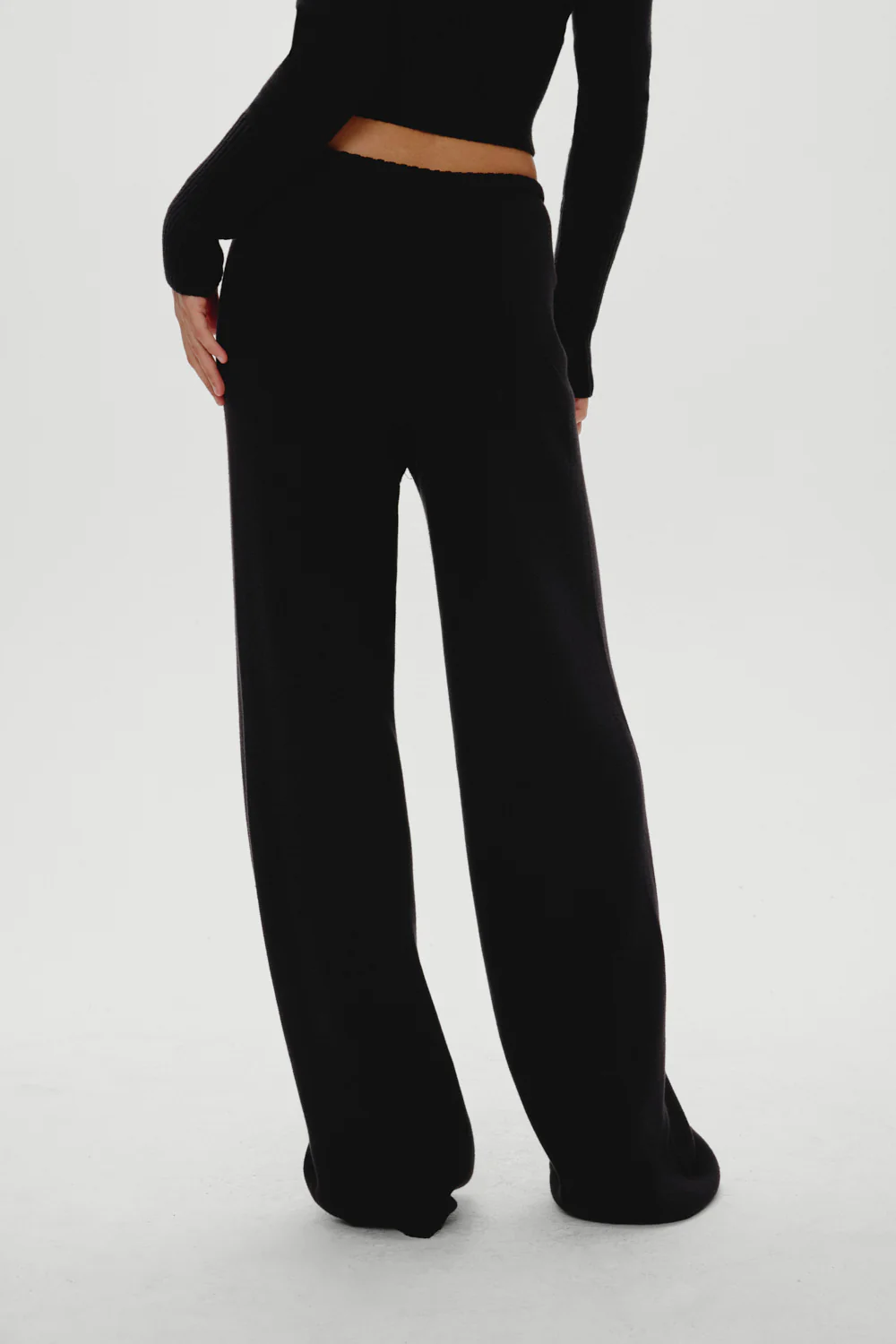 Wesley Knit Pants - Black - Image 4