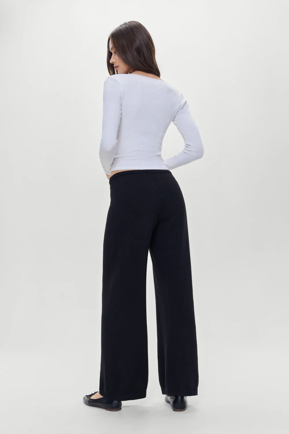Wesley Knit Pants - Black - Image 7