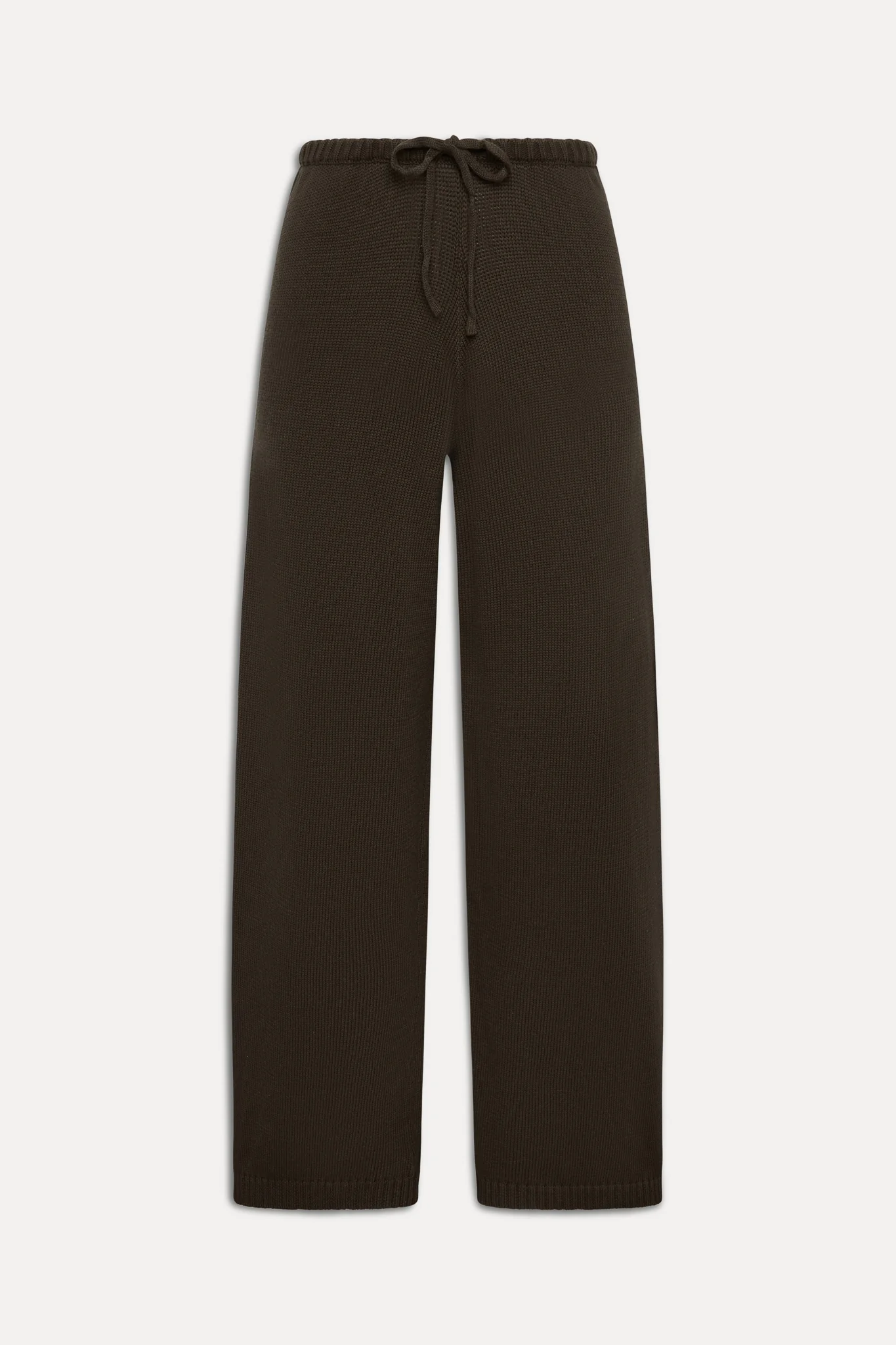 Wesley Knit Pants - Chocolate Brown - Image 3