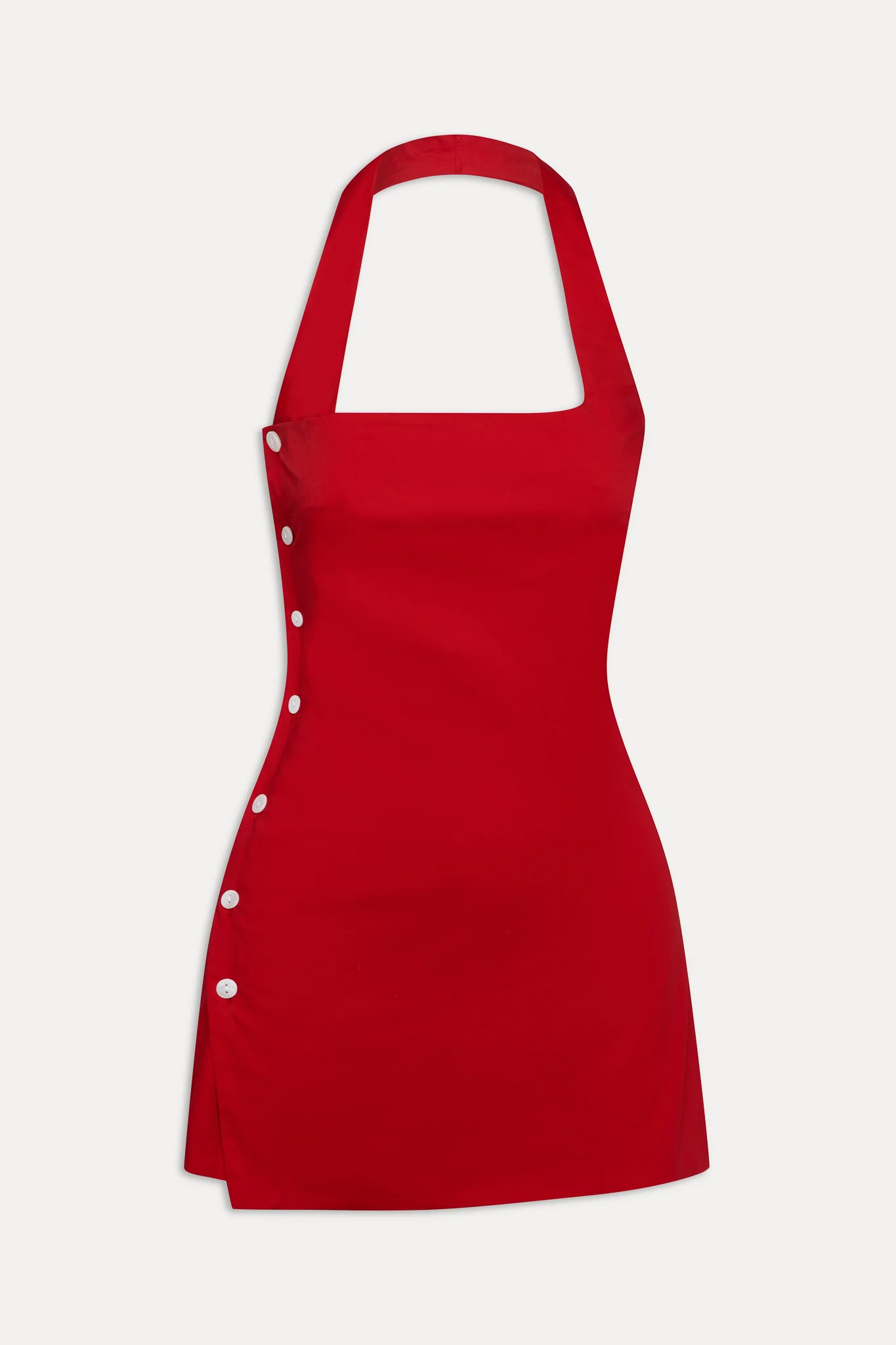West Cotton Wrap Mini Dress - Barn Dance - Image 3