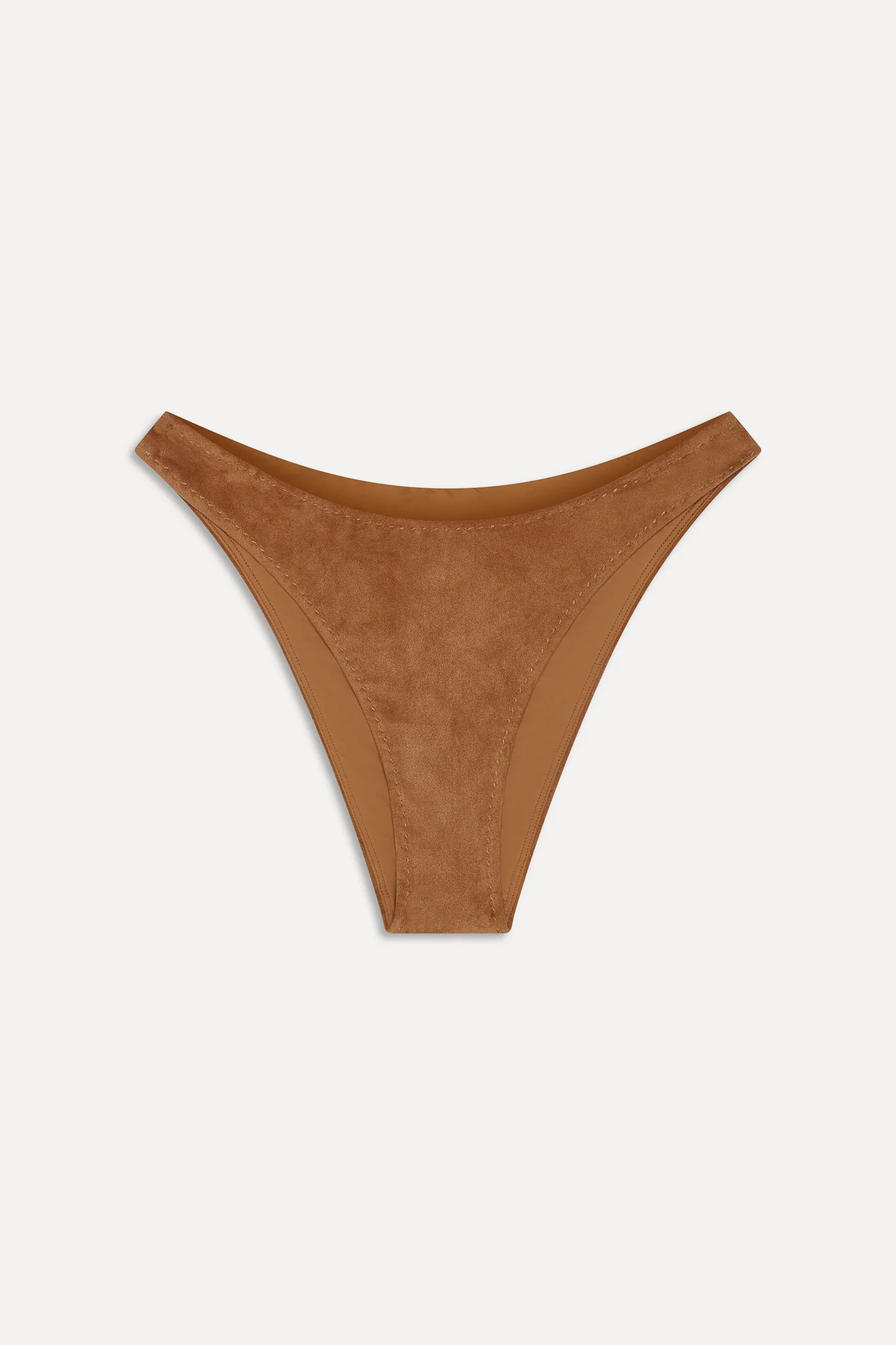 x BELLA HADID Dove Suede Bikini Bottom - Sunkissed Suede - Image 3