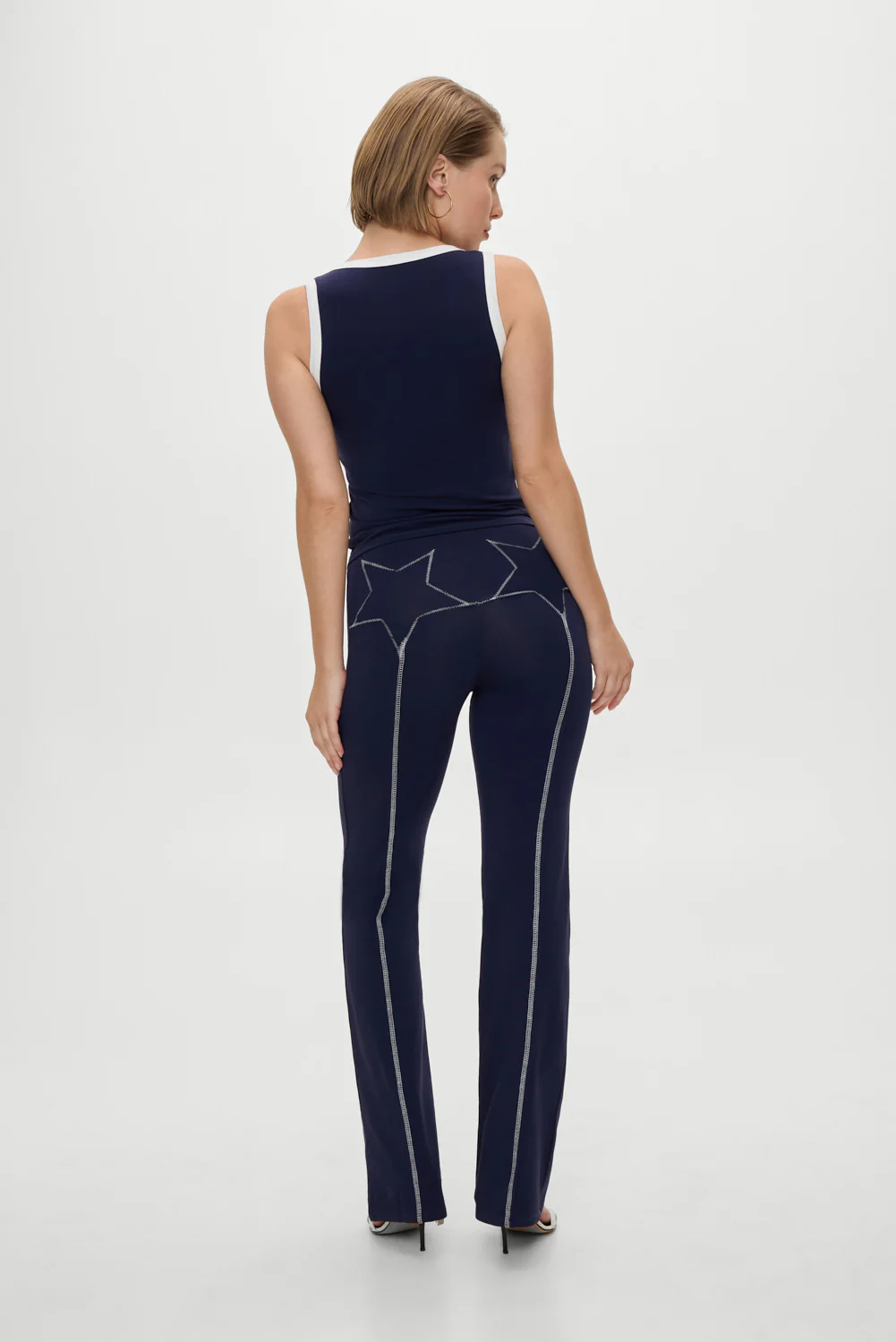 x BELLA HADID Dreamer Tank Top - Lone Star Blue - Image 4