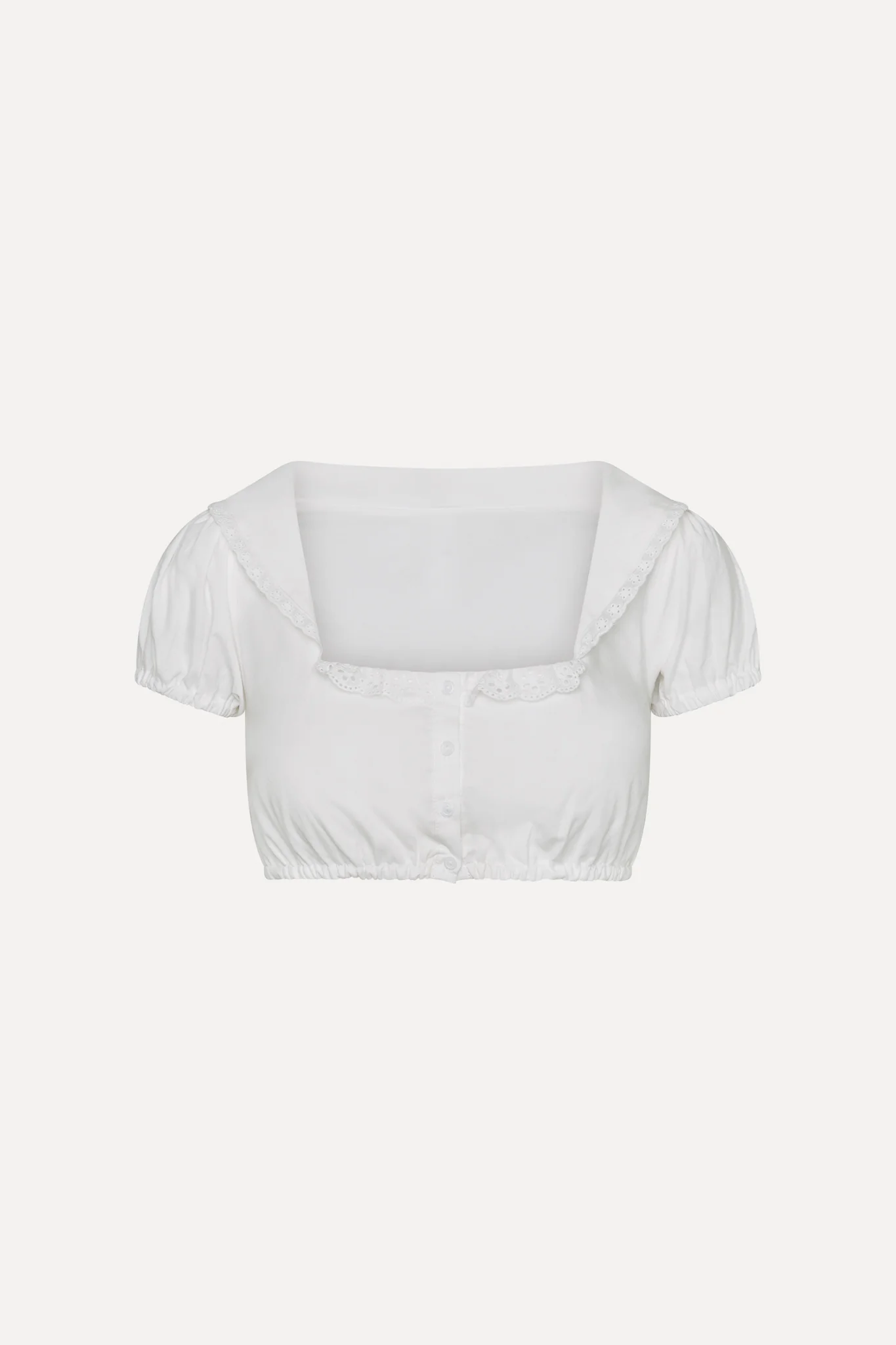 x BELLA HADID Little Miss Top - White - Image 3