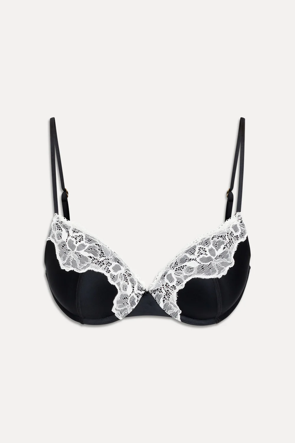 x Khy Heavenly Push Up Bikini Top - Midnight Lace - Image 3