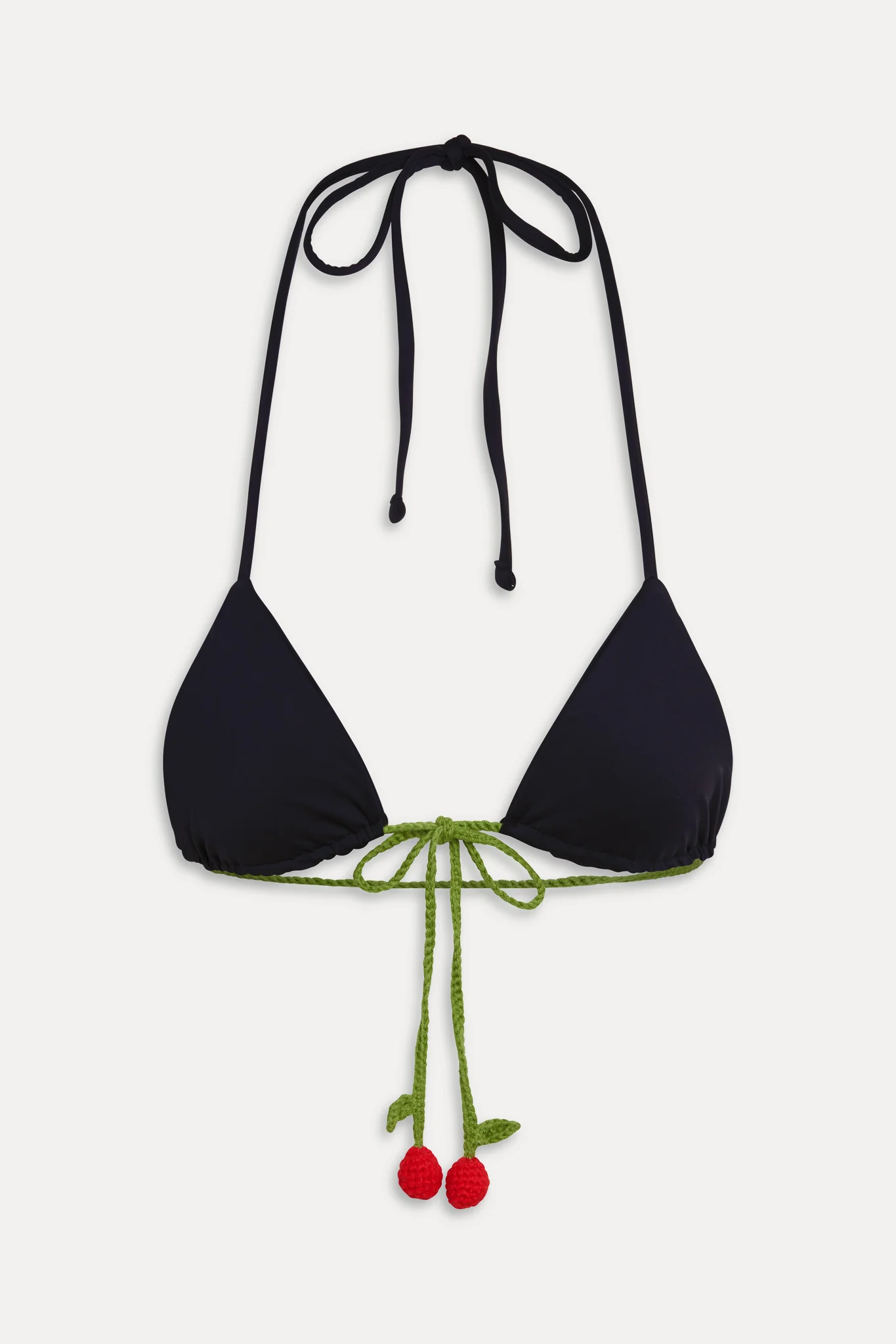 x Réalisation Par Nick Triangle Bikini Top - Cherry Tree - Image 3